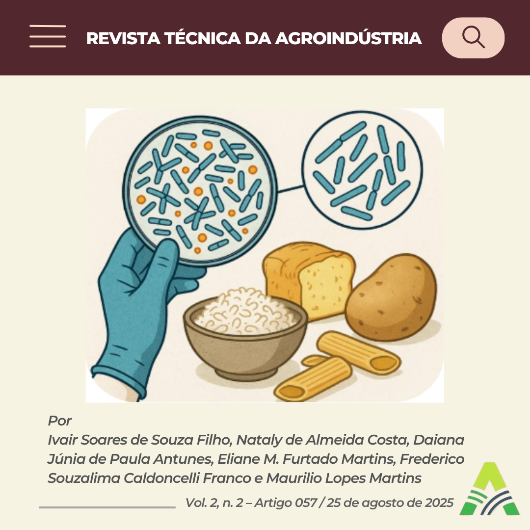 CONTROLE MICROBIOLÓGICO DE Bacillus cereus EM ALIMENTOS AMILÁCEOS: RISCOS E TECNOLOGIAS EMERGENTES